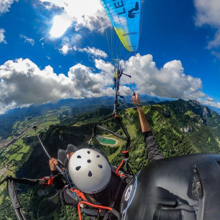 Tandem Paragliding Brauneck - Gleitschirmfliegen